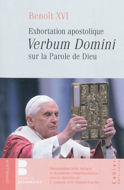 Verbum Domini, Benoit XVI, 2010