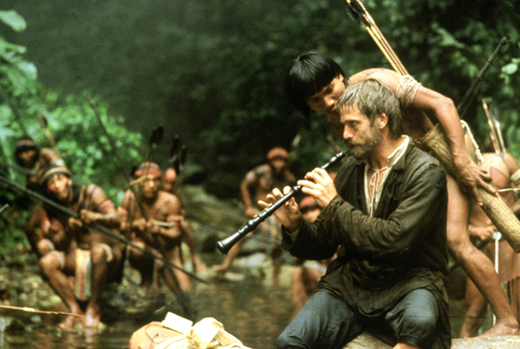 Jeremy Irons dans Mission de Roland Joffé, 1986