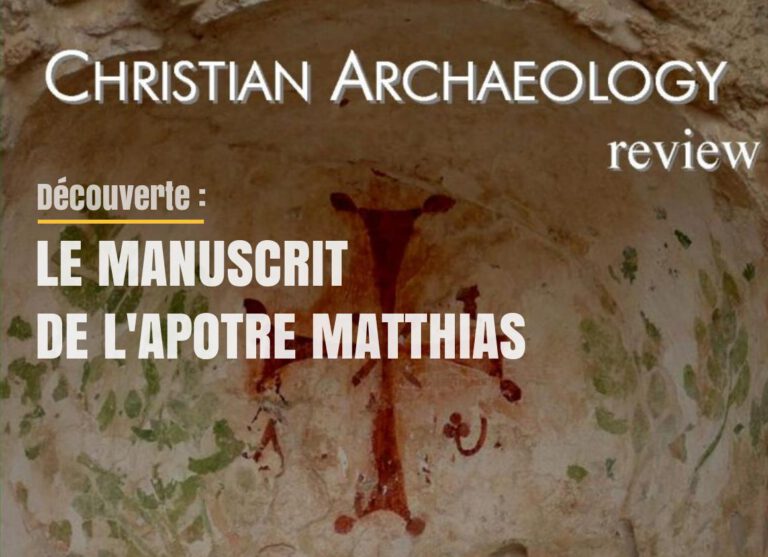 Le manuscrit de l'apôtre Matthias
