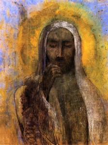 Odilon Redon - le christ du silence