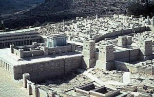 Reconstitution du Temple, maquette à Jérusalem