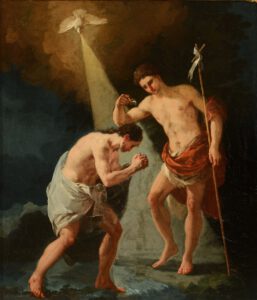 Francisco de Goya, le baptême du Christ, 1780