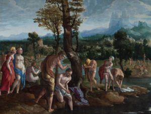 Van Scorel, le baptême du Christ