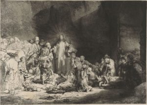 Rembradt, La pièce aux cent florins, 1649