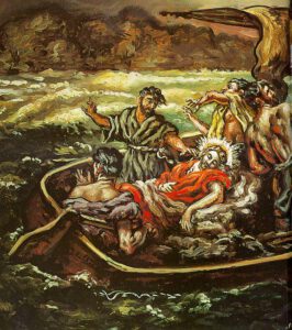 Giorgio de Chirico 1914, Jésus Christ et la tempête