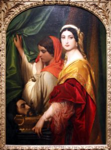 Herodiade avec la tête de St Jean Baptiste, Paul Delaroche, 1850