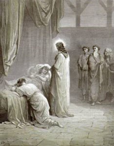 Résurrection de la fille de Jaïre, Gustave Doré, 1880