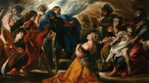 1605, Transfiguration, Rubens-(détail)