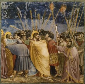 Giotto, le baiser de Judas, 1304