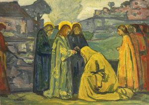 Jésus et la Cananéenne, Holzel, 1930