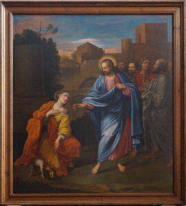 Jésus et la Cananéenne Le letin 1660