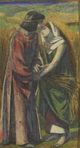 Dante Gabriel Rossetti, Ruth et Boaz, 1855