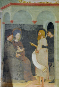 Masolino da Panicale, Hérode et Hérodiade, 1435