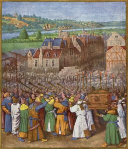 Jean Fouquet, Prise de Jericho, 1420