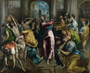 El Greco, Purification_temple,1600