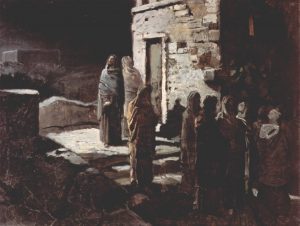 Nikolasj Ge, Christ entre au jardin de Getsemani, 1888