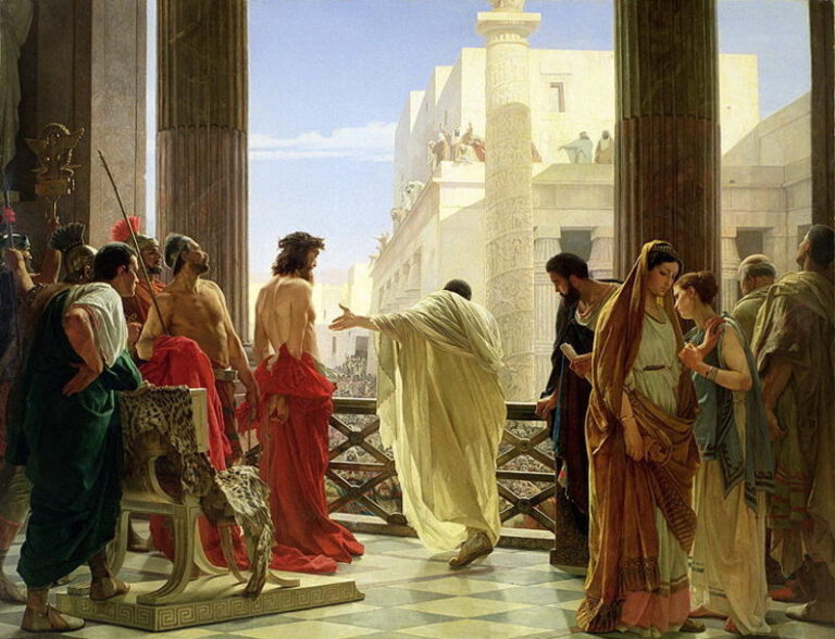 Ecce homo, Antonio Ciseri, 1880)