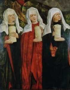 Nikolaï Haberschrack, Les trois Marie, 1470