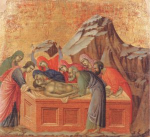 Duccio di Buoninsegna, Burial, 1311