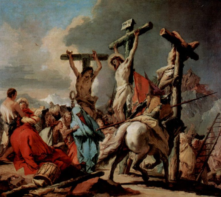 Giovanni Battista Tiepolo, crucifixion,1750