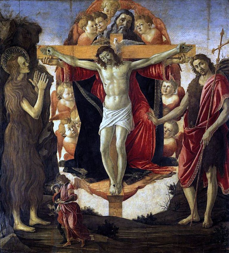 Sandro Botticelli, Sainte-Trinite, 1591