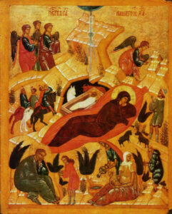 Icône de la Nativité, 1405