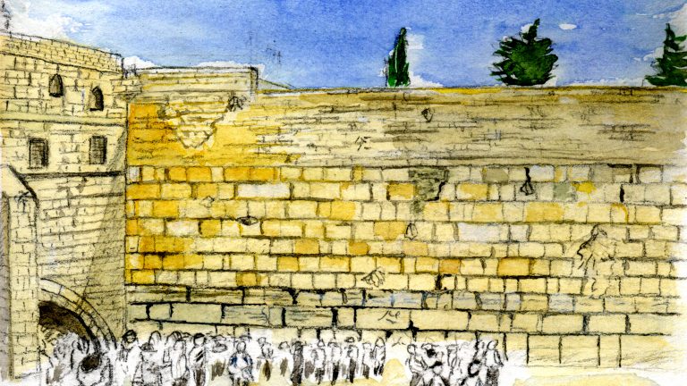 Jérusalem, Kotel ou Mur des Lamentations