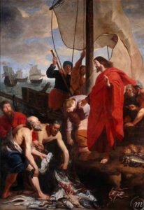 Gaspar de Crayer, La pêche miraculeuse, 1635