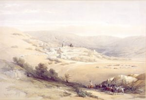 David Roberts, Nazareth en Terre Sainte, 1842