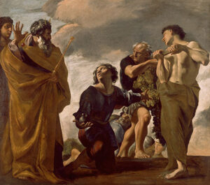 Lanfranco, Moses and the Messengers from Canaan, 1624
