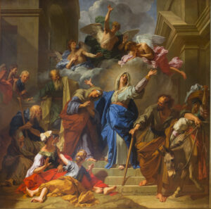 Jean Jouvenet, la Visitation, 1716