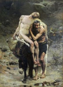 Aimé Morot, le bon samaritain, 1880