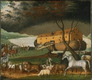 Edward Hicks, L'arche de Noé, 1846
