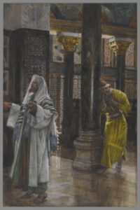 James Tissot, Le pharisien et le publicain, 1894