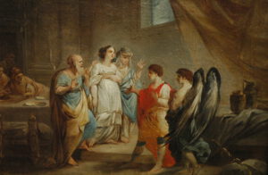 Jacques Gamelin, Le mariage de Tobie et de Sara, 1779