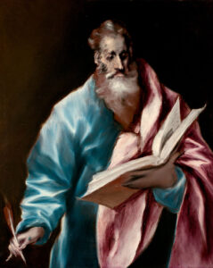 El Greco, Saint Matthieu, 1614