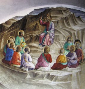 Fra Angelico, Le sermon sur la montagne, 1545