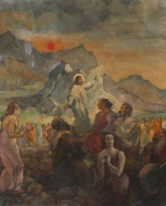 Friedrich Petersen, sermon sur la montagne, 1927