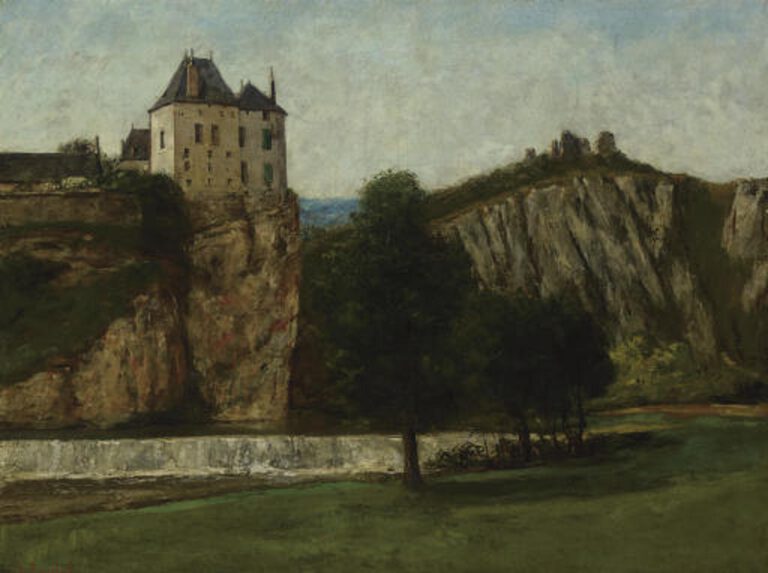 Le Château de Thoraise, Gustave Courbet, 1865