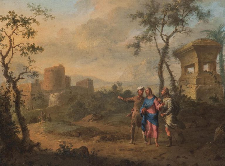 Franz de Paula Ferg, vers Emmaus, 1740