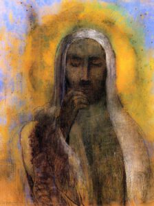 Odilon Redon, le Christ en silence, 1890