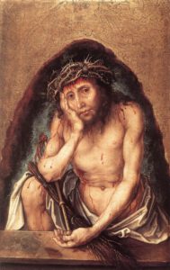 Albrecht_Dürer, l'homme des douleurs, 1493