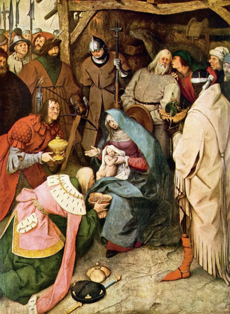 Pieter Brueghel l'Ancien, l'adoration des mages, 1564