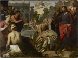 Artus Wolffort, Christ at the Pool of Bethesda, XVIIe s.