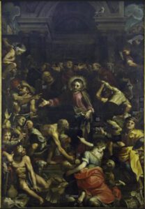 Ferrau Fenzoni, le Christ à la psiscine de Bethesda, 1600