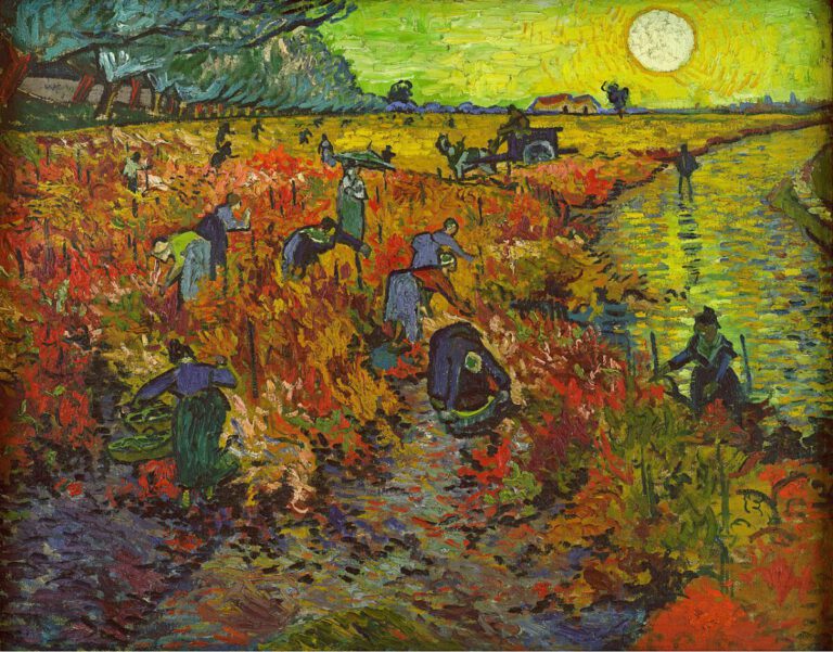 Vincent van Gogh, La Vigne Rouge, 1888