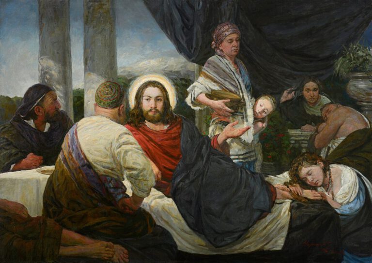 Andrei Mironov, le Christ dans la maison de Simon le pharisien, 2020