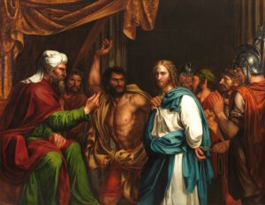 Jose de Madrazo, Jésus à la maison de Anne, 1803