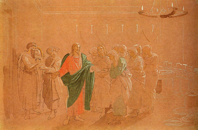 Alexander Ivanov, Le Christ et ses disciples - XIXe