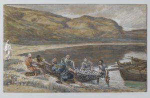 James Tissot, La seconde pêche miraculeuse, 1894